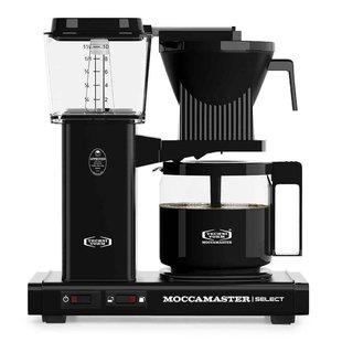 Moccamaster - KBG Select - filterkoffieapparaat - Select Black Moccamaster - KBG Select - filterkoffieapparaat - Select Black