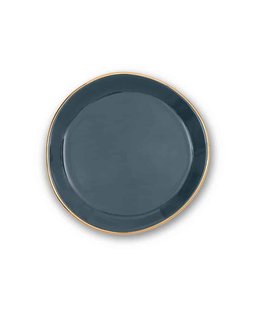 Urban Nature Culture - Good Morning gebaksbordje - petrol - 17 cm