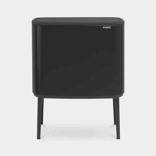 Brabantia - afvalemmer Bo Touch Bin - 36 liter - matzwart