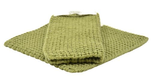 Solwang Design - pannenlappen - olijfgroen