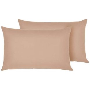 Beliani-ALMYROS -Tuinkussen set van 2-Zandbeige-50 x 70 cm-Polyester Beliani-ALMYROS -Tuinkussen set van 2-Zandbeige-50 x 70 cm-Polyester