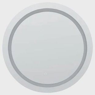 Beliani - COURSEULLES - LED-spiegel - Zilver - Glas