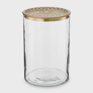 vtwonen Vaas Met Metalen Deksel
