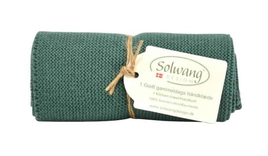 Solwang Design - keukendoek - petrol
