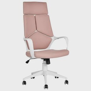 Beliani - DELIGHT - Bureaustoel - Perzik - Polyester