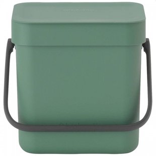 Brabantia Sort & Go afvalbakje 3 liter fir green