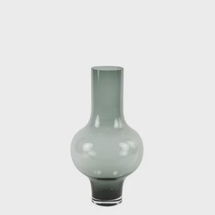 Light & Living Light&living Vaas Ø25,5x47 cm KAELA glas grijs Light & Living Light&living Vaas Ø25,5x47 cm KAELA glas grijs