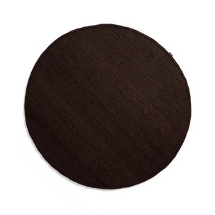 Nordic Weavers Rond wollen vloerkleed Lett - cacao - 160 cm