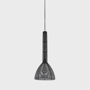 D - Light & Living - Hanglamp TARTU - Ø14x60cm - Zwart