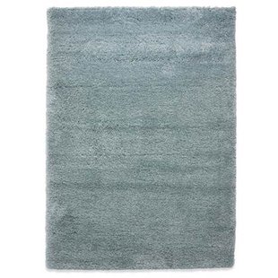 Tapeso Hoogpolig vloerkleed - Cozy Shaggy - lichtblauw - 160x230 cm