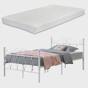 Bed Abbie inclusief matras 120 x 200 cm | PremiumXL