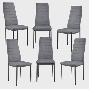 Set van 6 eetkamerstoelen Linda | PremiumXL