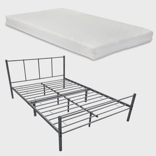 Bedframe Laos inclusief matras 140 x 200 cm | PremiumXL
