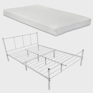 Bedframe Laos inclusief matras 120 x 200 cm | PremiumXL