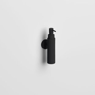 Clou Sjokker zeepdispenser 4.8x17.6cm Wandmodel Zwart mat SJ/09.26045.21