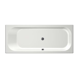 Xenz Aruba Ligbad - 190x80x48 - afvoer Midden - acryl - wit mat 6894-03