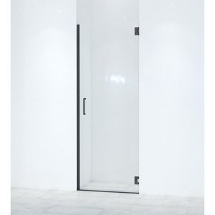 Marenza Neptune 5000 Douchedeur - 75x200cm - profielloos veiligheidsglas - anti kalk - mat zwart NWA6211-75MB