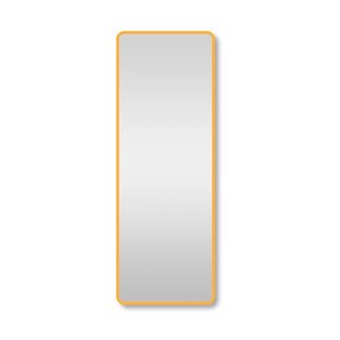 Saniclass Retro Line 2.0 Rectangle Spiegel - 140x50cm - rechthoek - afgerond - frame - mat goud SW6-G