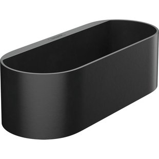 Hansgrohe WallStoris opbergbakje 25x7x10cm Zwart mat 27912670 Hansgrohe WallStoris opbergbakje 25x7x10cm Zwart mat 27912670