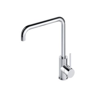 Hotbath Cobber Opbouw keukenmengkraan met draaibare L-uitloop chroom CB041CR