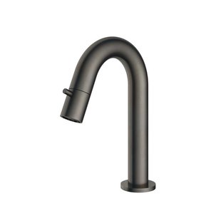 Hotbath Cobber Fonteinkraan opbouw - u-uitloop 11.8cm - verouderd ijzer U001AI