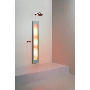 Sunshower Round One L infrarood opbouw incl. Wandbeugel 185x33x12cm full body Organic Grey L0500-L0103-SML0700