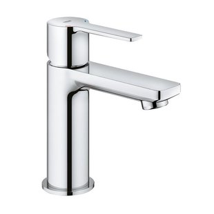 GROHE Lineare New waterbesparende wastafelkraan XS-size met temperatuur begrenzer en klikwaste chroom 23791001 GROHE Lineare New waterbesparende wastafelkraan XS-size met temperatuur begrenzer en klikwaste chroom 23791001