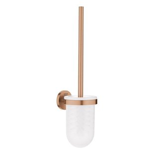 GROHE Essentials Toiletborstelhouder - wandmontage - rond - open - brushed warm sunset 40374dl1