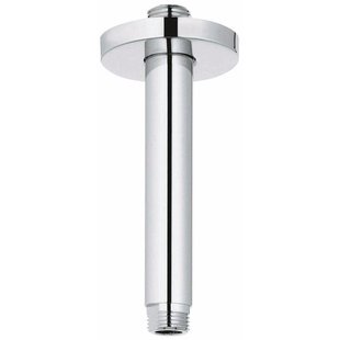 GROHE Rainshower Plafondarm - 14cm - ronde rozet - chroom 28724000