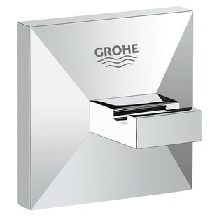 GROHE Allure Brilliant Handdoekhaak - vierkant - chroom 40498000 GROHE Allure Brilliant Handdoekhaak - vierkant - chroom 40498000