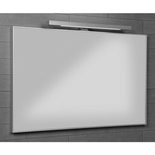 Looox B Line spiegel - 100x65cm - met anticondens - aluminium sp1000-650