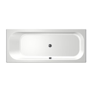 Xenz Aruba Ligbad - 190x80x48 - afvoer Midden - acryl - wit 6894-01