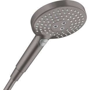 Hansgrohe Raindance select s handdouche 120 3jet EcoSmart 9L/m brush black chr 26531340