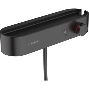 Hansgrohe Pulsify Select douchethermostaat met showertablet 40cm mat zwart 24360670
