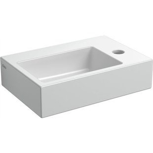 Clou Flush 2 fontein - 36x24.5x9cm - met kraangat - met plug - Keramiek Wit CL/03.03020