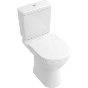 Villeroy & Boch O.novo duoblokpot diepspoel PK zonder reservoir afvoer horizontaal wit 56611001