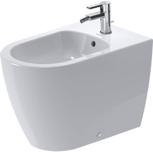 Duravit Me by starck staand bidet 370x400x600mm 1 kr.gat overloop wit 2289100000