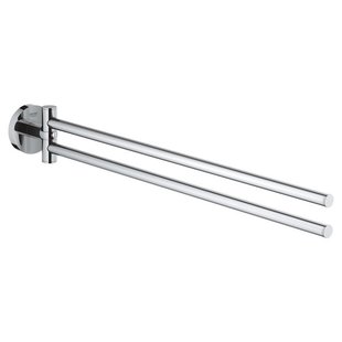 GROHE Essentials Handdoekhouder - 45cm - dubbel - draaibaar - chroom 40371001