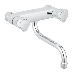 GROHE Costa L Keukenkraan - onderuitloop - inbouw - chroom 31182001 GROHE Costa L Keukenkraan - onderuitloop - inbouw - chroom 31182001