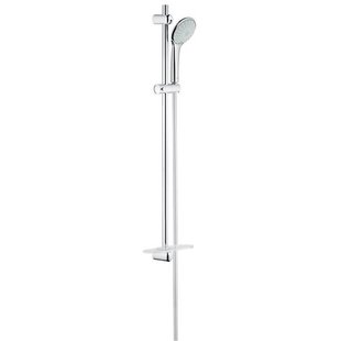 GROHE Euphoria 110 Duo Glijstangset - 90cm - ronde handdouche - 2 straalsoorten - gladde doucheslang - met zeepschaal - chroom 27225001
