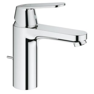 GROHE Eurosmart Cosmopolitan waterbesparende wastafelkraan met medium uitloop met waste chroom 2339600e