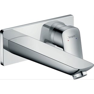 Hansgrohe Logis afbouwdeel voor inbouw wastafelkraan 195 chroom 71220000