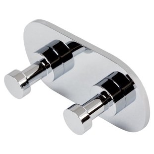 Geesa Nemox Handdoekhaak dubbel Chroom 916515-02