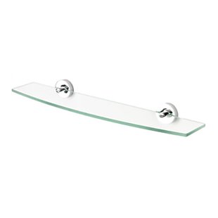 Geesa Luna planchet 60cm glas en chroom 915501