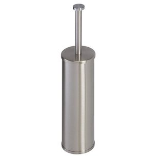Geesa Nemox Toiletborstel - vrijstaand - witte borstelkop - RVS geborsteld 916511-05 Geesa Nemox Toiletborstel - vrijstaand - witte borstelkop - RVS geborsteld 916511-05