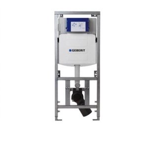 Geberit UP320 inbouwreservoir met Burda frame - frontbediening - dual flush - met Burda isolatiemat 0701131