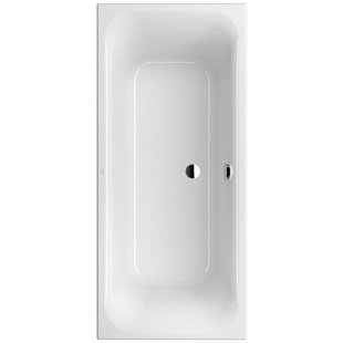 Villeroy & Boch O.novo Design bad acryl rechthoekig 170x75x46cm - wit uba170fdn2v-01