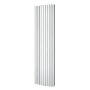 Plieger Siena designradiator verticaal dubbel 1800x462mm 1564W antraciet metallic 7253198