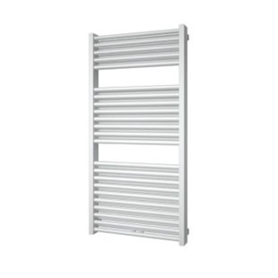 Plieger Imola M designradiator horizontaal met middenaansluiting 1230x600mm 943W wit 7255026