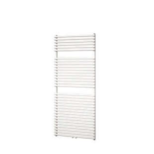 Plieger Florian Nxt M designradiator enkel horizontaal met middenaansluiting 1406x500mm 759W wit 7255408